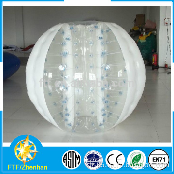 Popular inflatable zorb bubble football, inflatable bumper ball